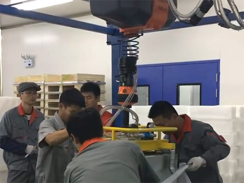 葫蘆提升系統現場視頻